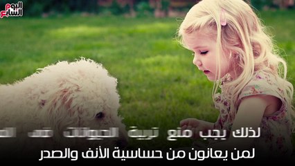 فيديو معلوماتى.. 5 أسباب لإصابة طفلك بالحساسية المزمنة.. احذريها