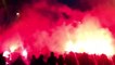 جمهور باريس يُشعل الأجواء  خارج الملعب جمهور مرعب