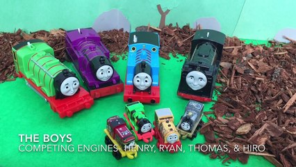 Boys vs. Girls Worlds Strongest Team Thomas & Friends Trackmaster - Winners go to the Playground!
