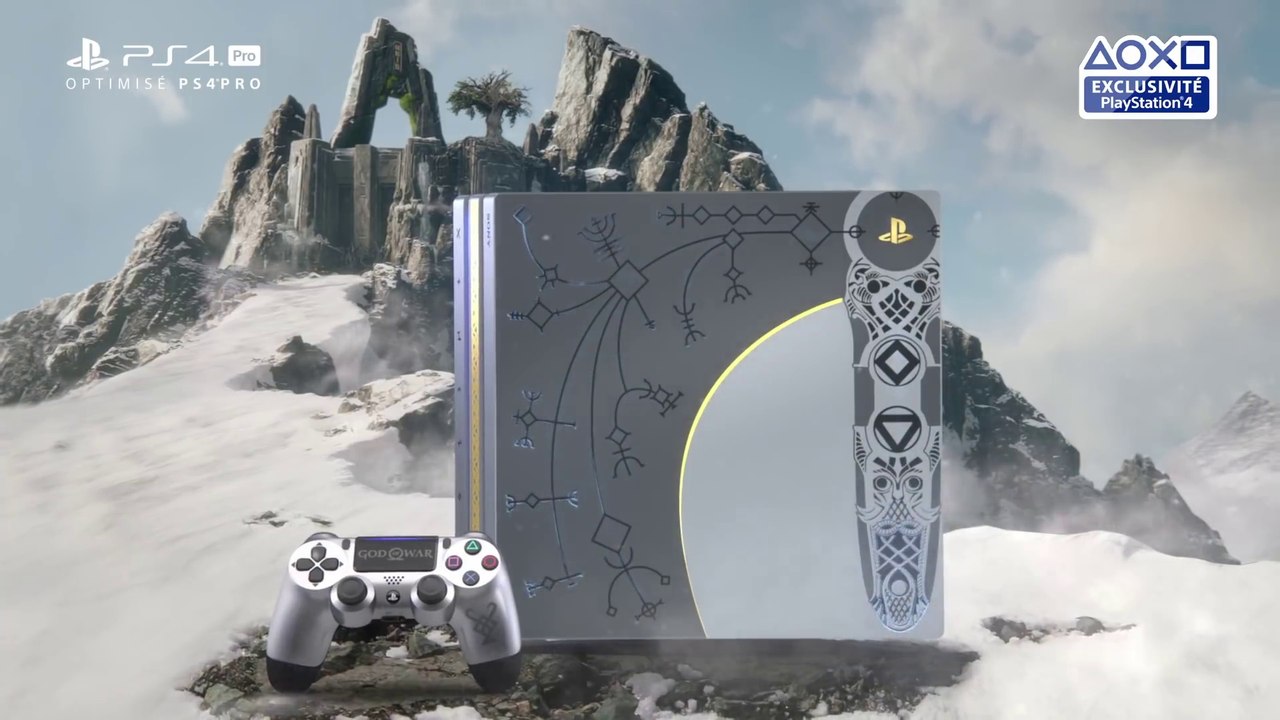 PS4 Pro Leviathan Grey (God of War)