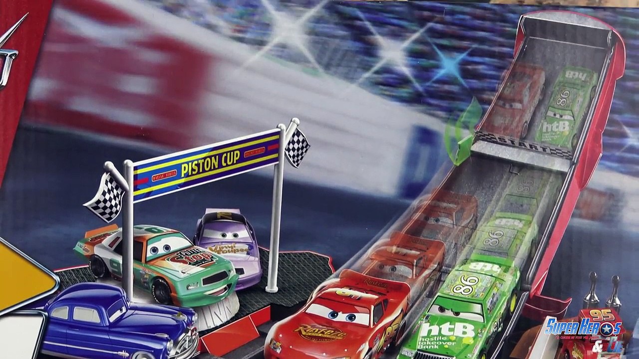 Disney Cars Flash McQueen Transformable Piste Piston Cup Jouet Toy