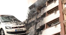 Otel'de Yangın Çıktı, Ölümden Kurtulmak İçin Pencereden Arabaların Üstüne Atladılar