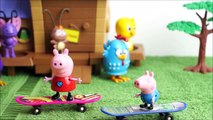 Pig George e Peppa Pig Visitam o Galinheiro Musical da Galinha Pintadinha Completo em Português!!!