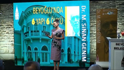 Dr. M. Sinan Genim'e Beyoğlu Nişanı ve Üstün Hizmet Beratı