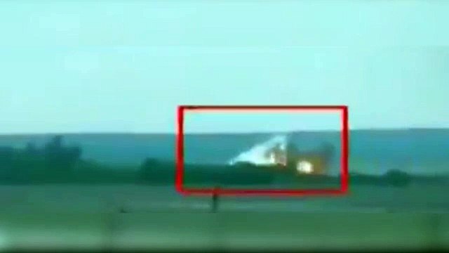 Rus kargo uçağını düşme anı kamerada