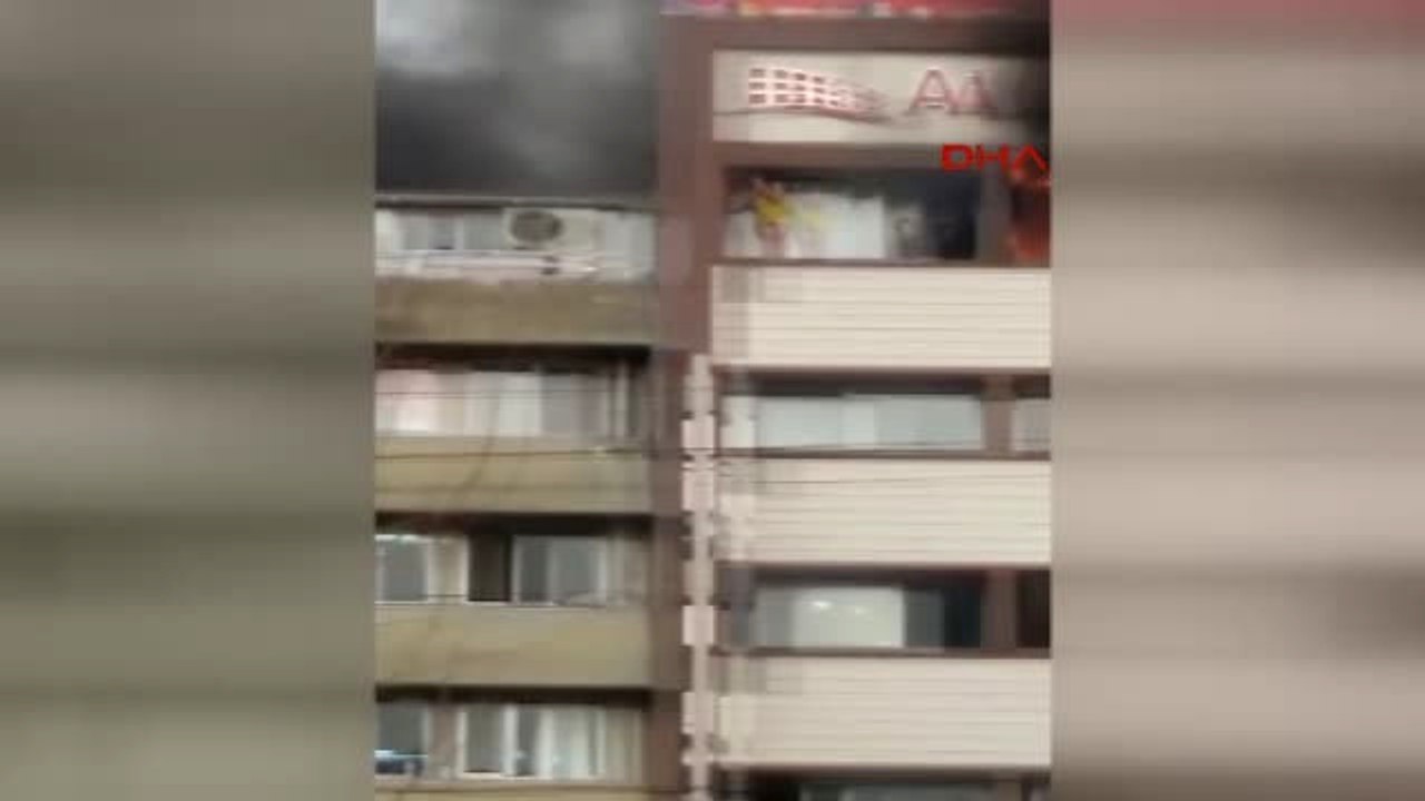 İzmir Basman'de Yangın