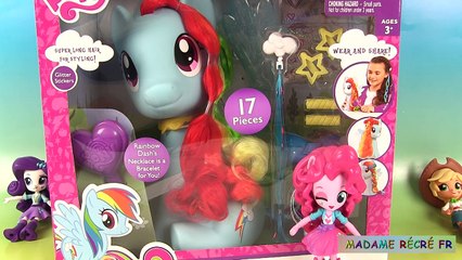 My Little Pony Tête à coiffer Rainbow Dash Cool Style Pony