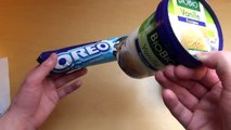 Oreo Vanilla Ice Cream Milkshake [JFT Blender Action]