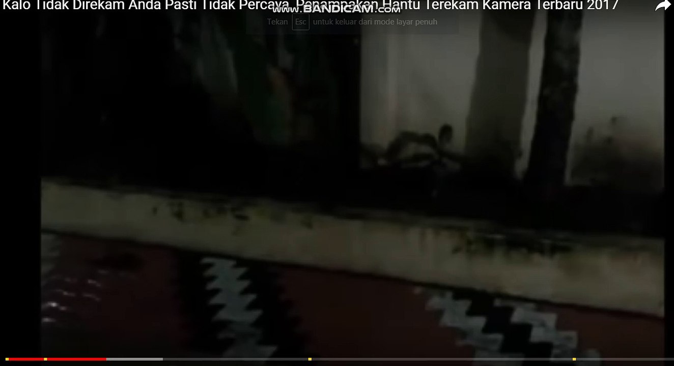 Ghost appears at backyard home with creepy eyes starring the camera