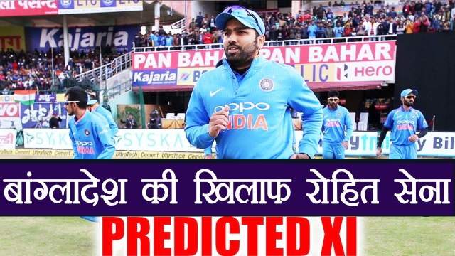 India vs Bangladesh 2nd T20I: Rohit Sharma's team Predicted XI against Bangladesh | वनइंडिया हिंदी