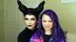 Disneys Descendants - Mal & Maleficent Costume Transformation! (Part 2)