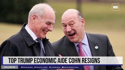Top Trump economic aide Cohn resigns