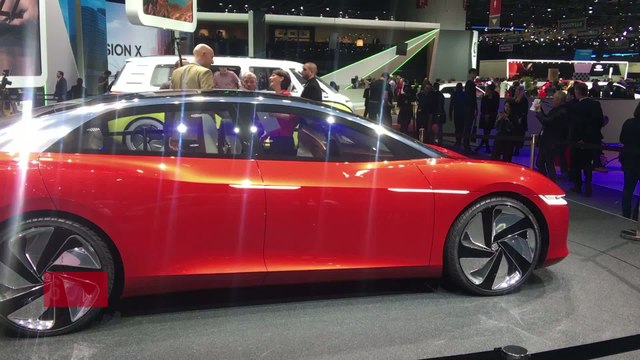 La Volkswagen ID Vizzion en vidéo depuis le salon de Genève 2018