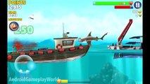 Hungry Shark Evolution Android Gameplay #16 (Hammerhead Shark)