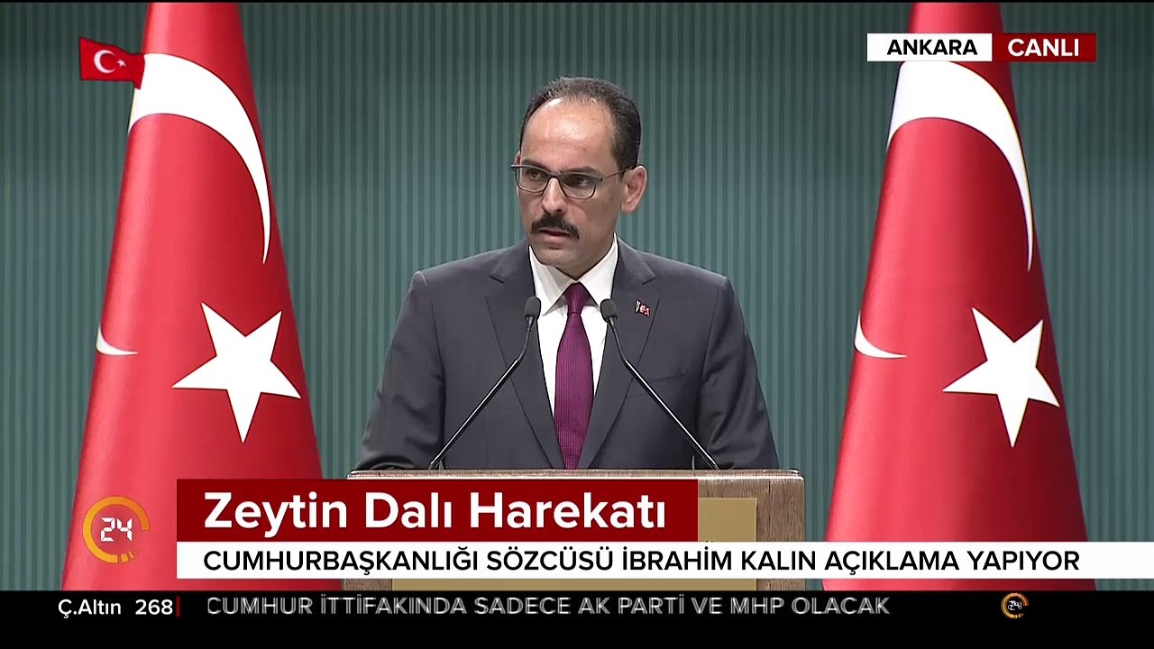 Hükümetten Münbiç'ten Afrin'e kaydırılan  teröristlere ilişkin ABD´ye net mesaj