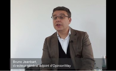 Trois questions à Bruno Jeanbart, directeur général adjoint d'OpinionWay