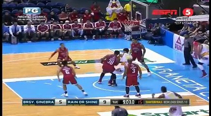 BRGY GINEBRA VS RAIN OR SHINE  MARCH 7 2018 1Q