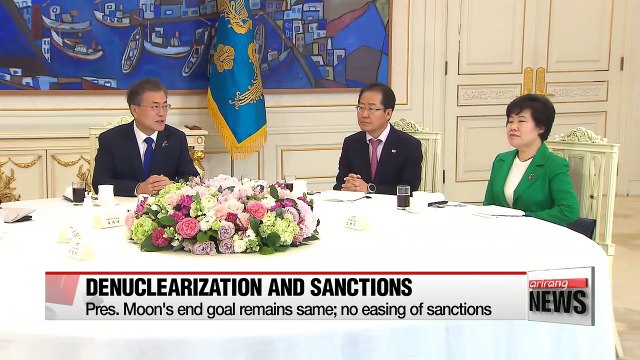 After inter-Korean summit announcement, S. Korea's Moon says ultimate goal, getting rid of all nuclear weapons