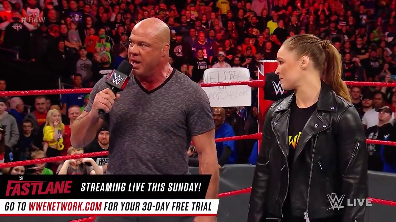Ronda Rousey gets her WrestleMania match- Raw, March 5, 2018