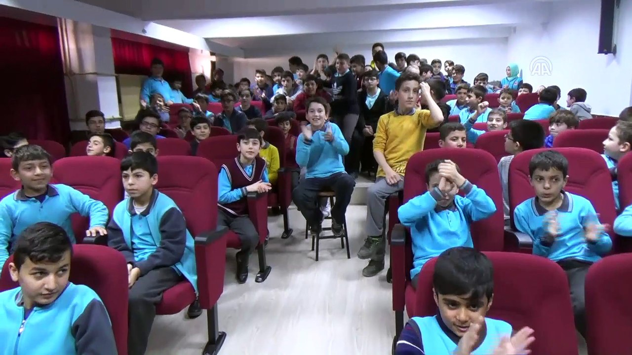 Milli güreşçi Rıza Kayaalp, öğrencilerle buluştu - ANKARA