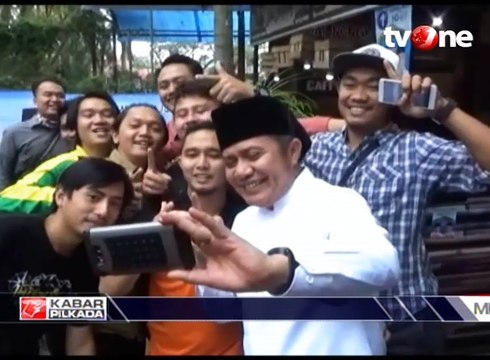 Momen Indah Paslon Cagub-Cawagub Blusukan