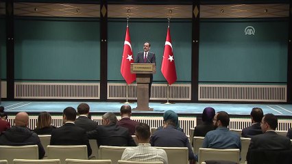 Kalın: 'Gündemimizde erken seçim yok' - ANKARA