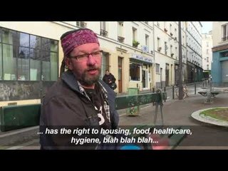French homeless man takes Twitter by storm
