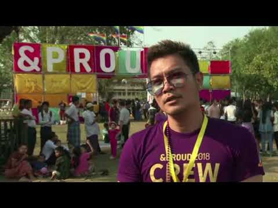 Myanmar LGBT festival goes public for first time
