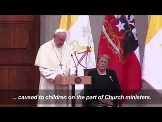 Pope in Chile expresses 'pain' and 'shame' over abuse scandal