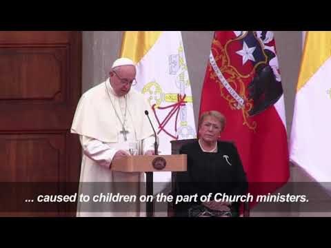 Pope in Chile expresses 'pain' and 'shame' over abuse scandal