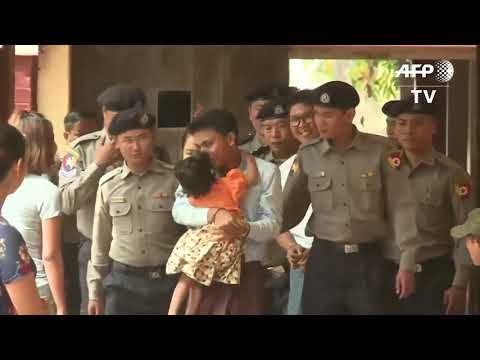Detained Reuters journalists arrive in Myanmar court