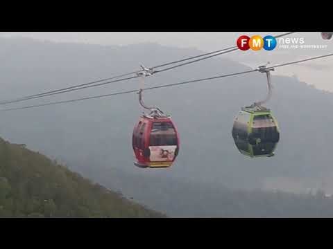 800 tourists stranded after Langkawi SkyCab breaks down