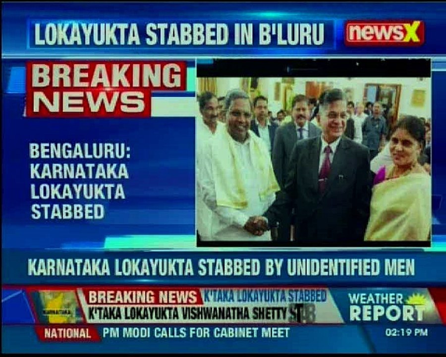 Bengaluru: Karnataka Lokayukta Vishwanath Shetty stabbed inside his office