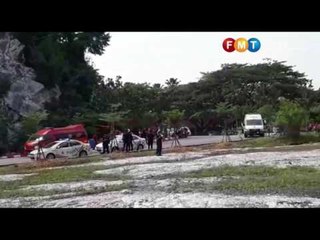 "Disaster" at Ipoh Limestone hill causes mild panic