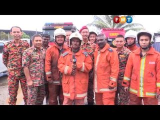 Bomba : Kami sambut Syawal dengan memadam api kilang