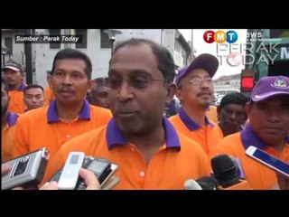 Menteri Besar Perak turun padang kutip sampah