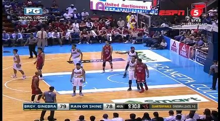 BRGY GINEBRA VS RAIN OR SHINE  MARCH 7 2018 4Q