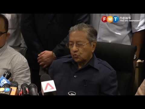 Pakatan baru bukan untuk matlamat peribadi tegas Tun M