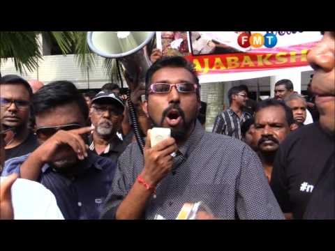 Bantah kehadiran pemimpin Sri Lanka, protes bertukar kecoh