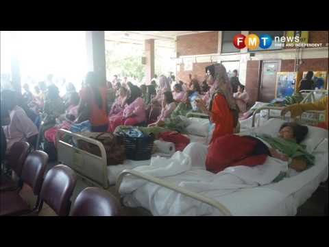 Unit Rawatan Rapi (ICU) Hospital Sultanah Aminah Terbakar