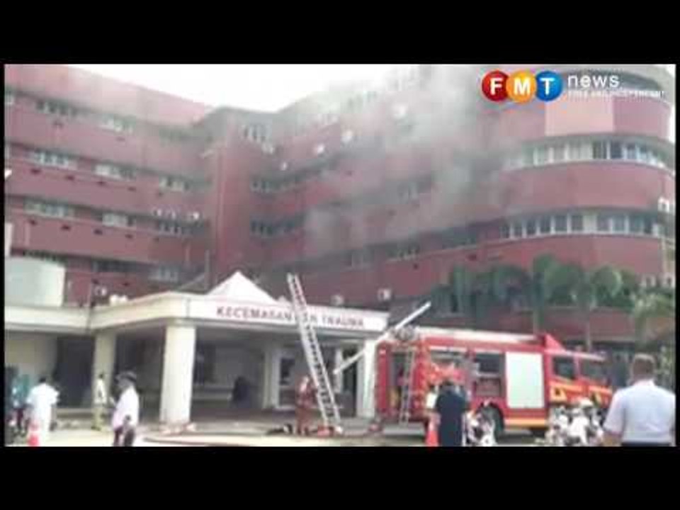 Hospital Sultanah Aminah JB Terbakar