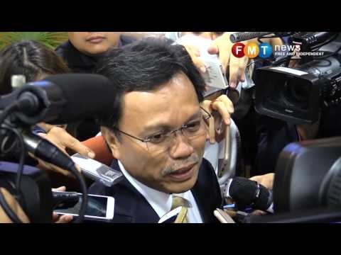 Shafie Apdal disapproves of conditions for debate