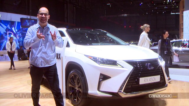 Lexus RX 450 L - Salon de Genève 2018