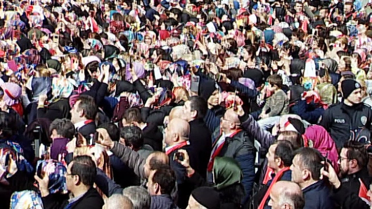 Cumhurbaşkanı Erdoğan: 'Zeytin Dalı Harekatı'nın başlangıcından bu yana 2960 terörist etkisiz hale getirildi' - ANKARA