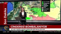 Türk jetleri Cinderesİ´nin Meske Köyü´nde terör hedeflerini vurdu