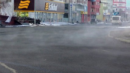 Ardahan'da yoğun sis etkili oluyor