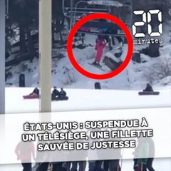 Suspendue à un télésiège, une fillette sauvée de justesse