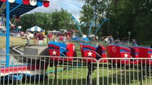 Kiddie Joyrides at Summer Fair | Scrambler Teacups Train Zinger Swing Ferris Wheel