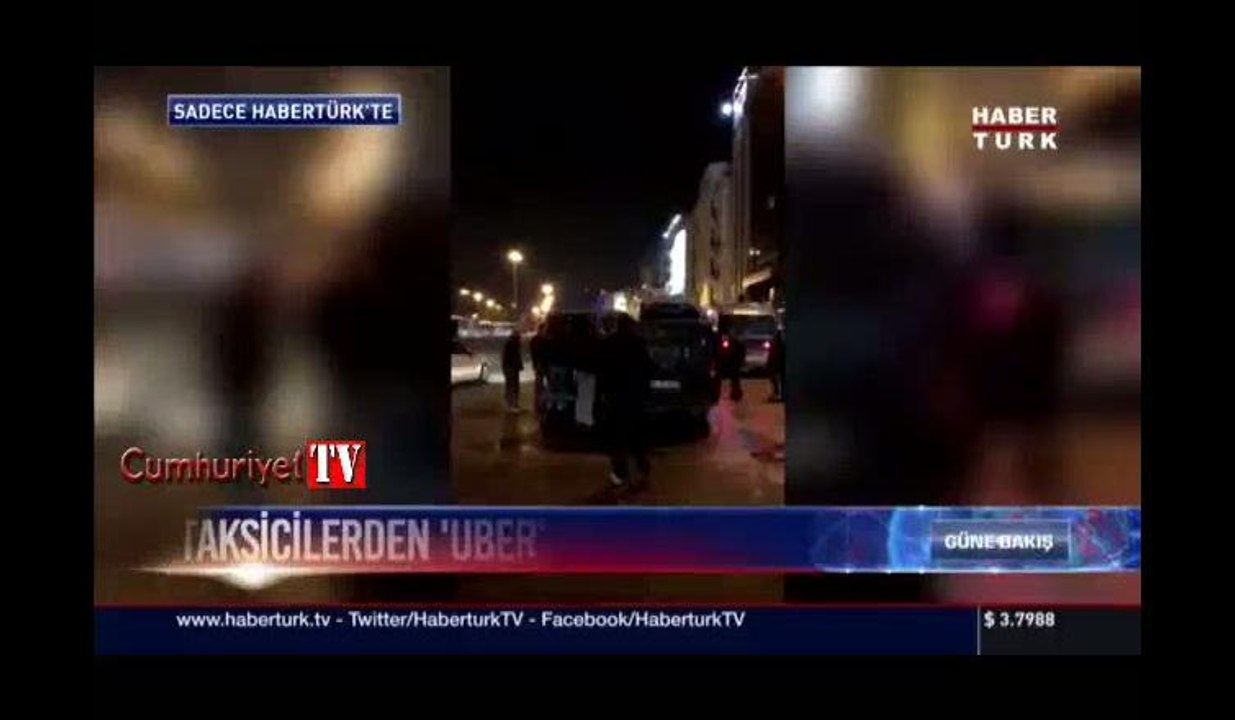 Taksiciler, müşteri gibi Uber çağırıp şoförü dövdü: Devamı gelecek...