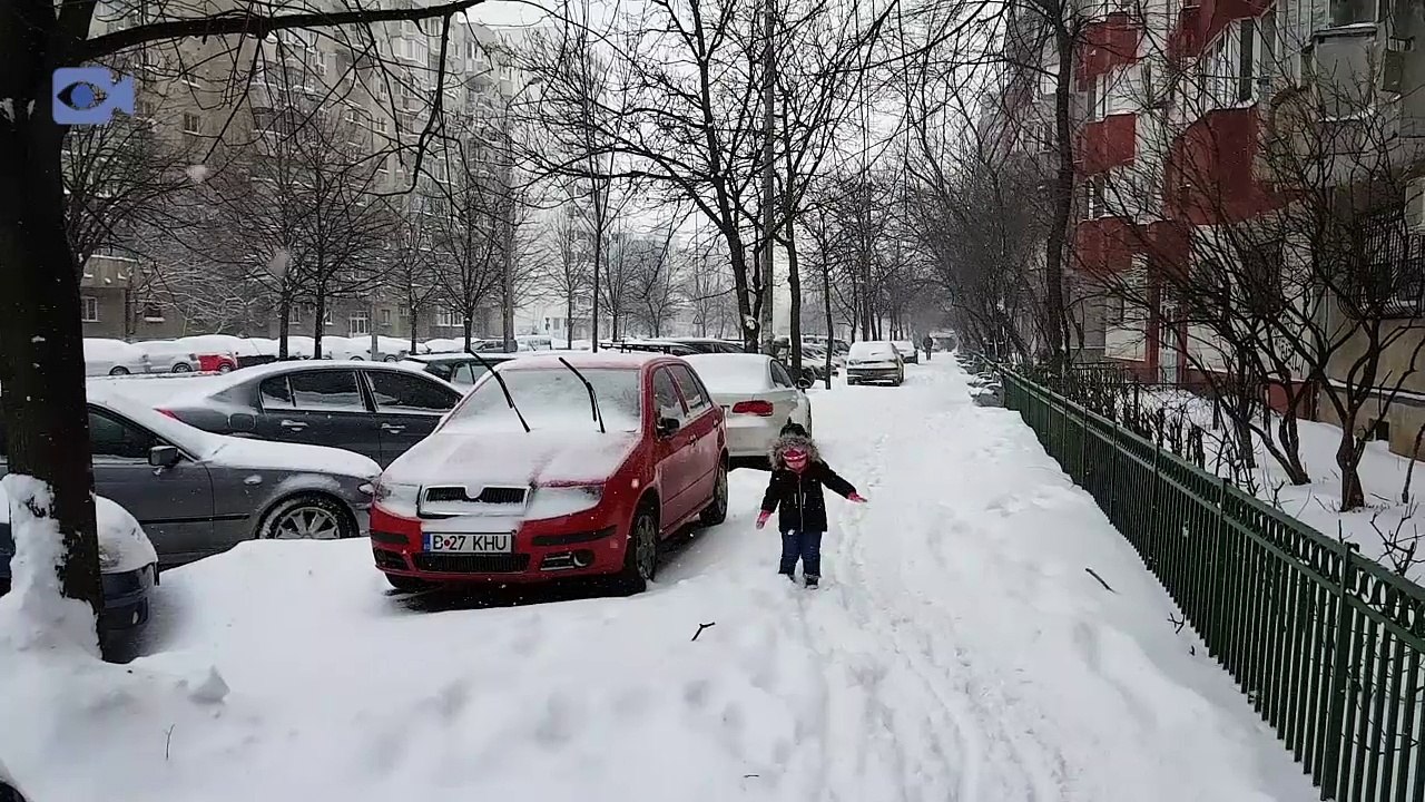 Snow Day With Baby Mizneh